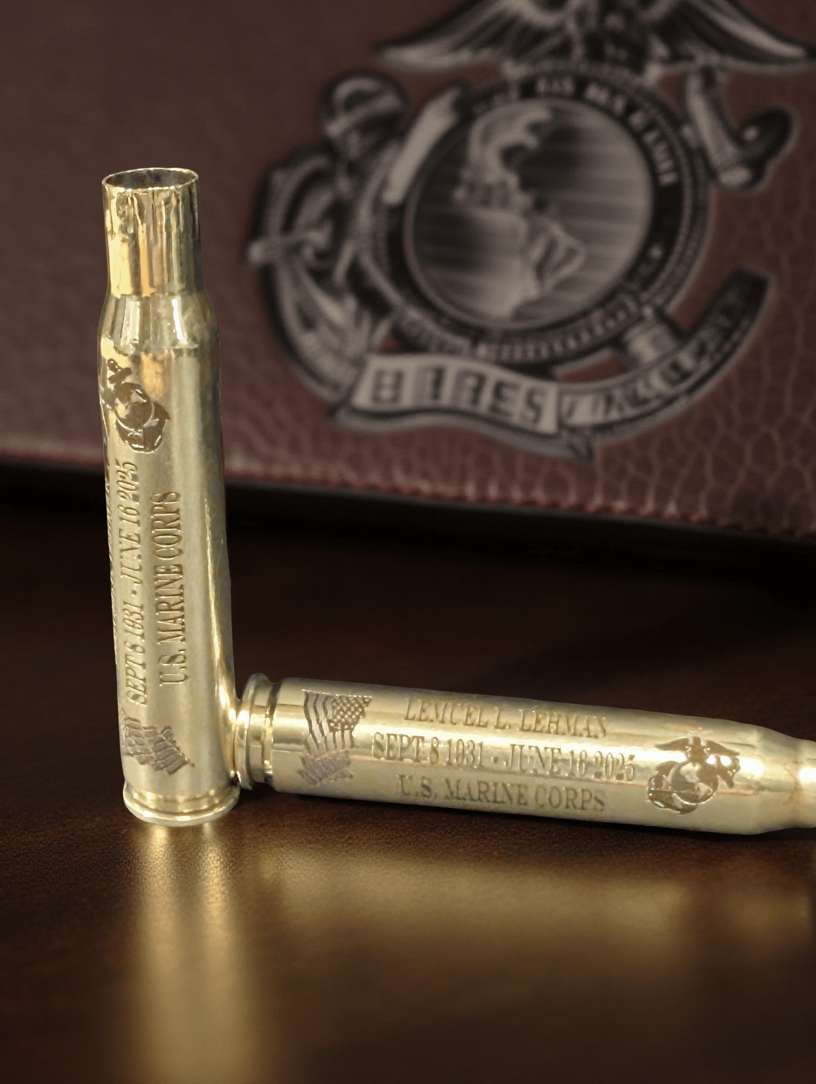 Honor Guard Brass Engraving